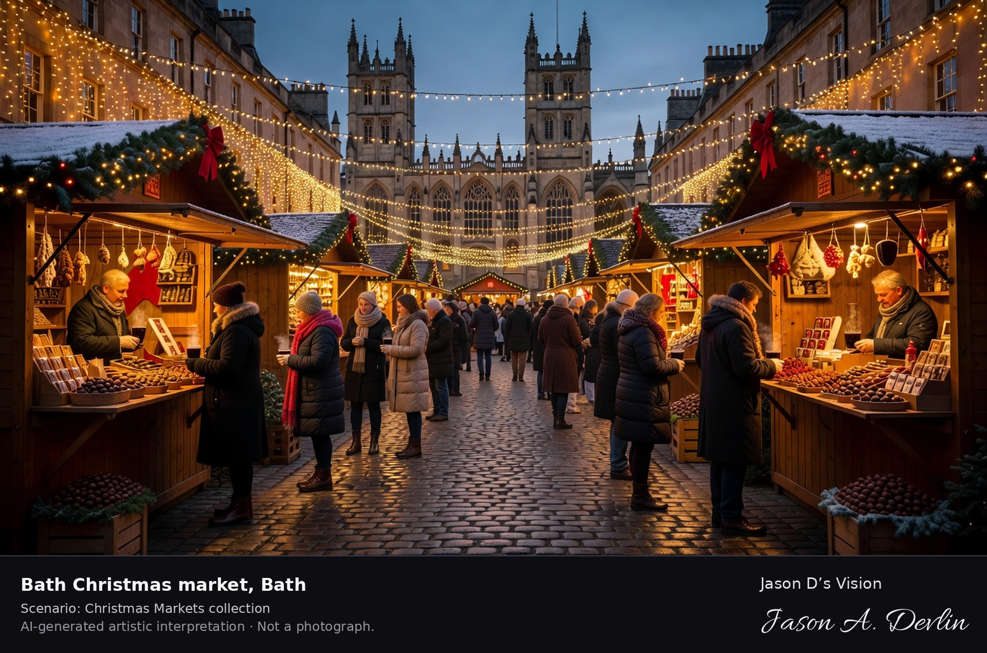 Bath Christmas market, Bath